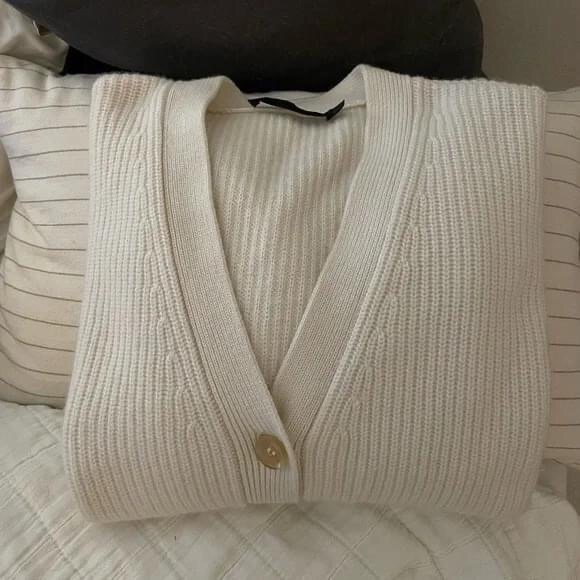 ISO Jenni Kayne Cashmere Cocoon Oversized Cardigan Dupe - Picture 5 of 9